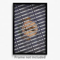 Russellville Kentucky Poster (KY City Souvenir 11x17 Town Print)