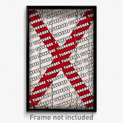 Tuskegee Alabama Poster (AL City Souvenir 11x17 Town Print)