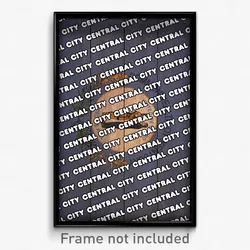 Central City Kentucky Poster (KY City Souvenir 11x17 Town Print)