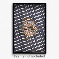 Bellevue Kentucky Poster (KY City Souvenir 11x17 Town Print)