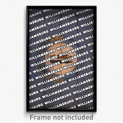 Williamsburg Kentucky Poster (KY City Souvenir 11x17 Town Print)