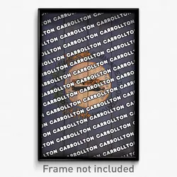 Carrollton Kentucky Poster (KY City Souvenir 11x17 Town Print)