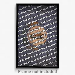 Claryville Kentucky Poster (KY City Souvenir 11x17 Town Print)