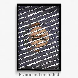 Morganfield Kentucky Poster (KY City Souvenir 11x17 Town Print)