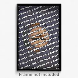 Crestview Hills Kentucky Poster (KY City Souvenir 11x17 Town Print)