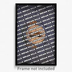 Indian Hills Kentucky Poster (KY City Souvenir 11x17 Town Print)