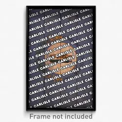 Carlisle Kentucky Poster (KY City Souvenir 11x17 Town Print)