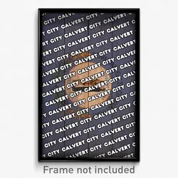 Calvert City Kentucky Poster (KY City Souvenir 11x17 Town Print)
