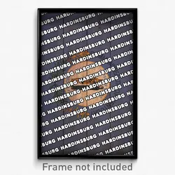 Hardinsburg Kentucky Poster (KY City Souvenir 11x17 Town Print)