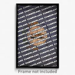 Cumberland Kentucky Poster (KY City Souvenir 11x17 Town Print)