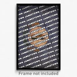 Jamestown Kentucky Poster (KY City Souvenir 11x17 Town Print)