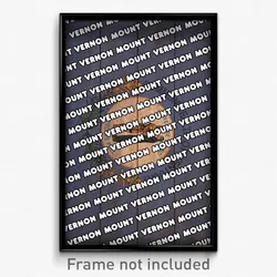 Mount Vernon Kentucky Poster (KY City Souvenir 11x17 Town Print)