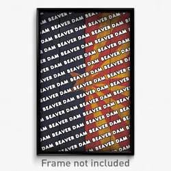Beaver Dam Arizona Poster (AZ City Souvenir 11x17 Town Print)