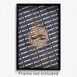Windy Hills Kentucky Poster (KY City Souvenir 11x17 Town Print)