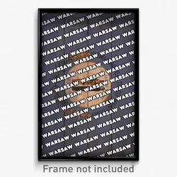 Warsaw Kentucky Poster (KY City Souvenir 11x17 Town Print)