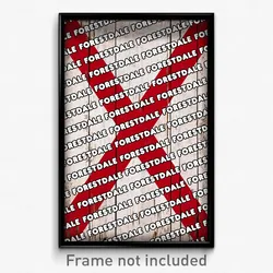 Forestdale Alabama Poster (AL City Souvenir 11x17 Town Print)