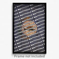 Beattyville Kentucky Poster (KY City Souvenir 11x17 Town Print)