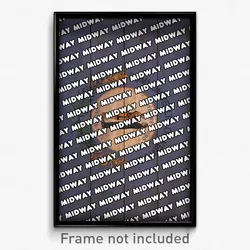 Midway Kentucky Poster (KY City Souvenir 11x17 Town Print)