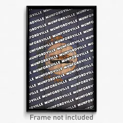 Munfordville Kentucky Poster (KY City Souvenir 11x17 Town Print)