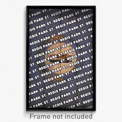 St. Regis Park Kentucky Poster (KY City Souvenir 11x17 Town Print)
