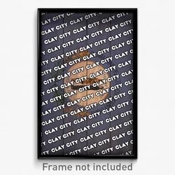 Clay City Kentucky Poster (KY City Souvenir 11x17 Town Print)