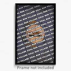 Coal Run Village Kentucky Poster (KY City Souvenir 11x17 Town Print)