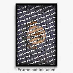 Pine Knot Kentucky Poster (KY City Souvenir 11x17 Town Print)