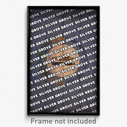 Silver Grove Kentucky Poster (KY City Souvenir 11x17 Town Print)