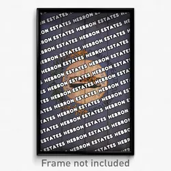 Hebron Estates Kentucky Poster (KY City Souvenir 11x17 Town Print)