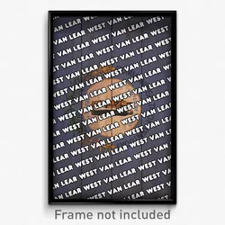 West Van Lear Kentucky Poster (KY City Souvenir 11x17 Town Print)