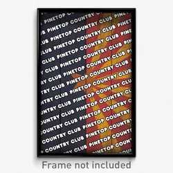 Pinetop Country Club Arizona Poster (AZ City Souvenir 11x17 Town Print)