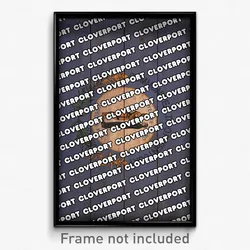 Cloverport Kentucky Poster (KY City Souvenir 11x17 Town Print)