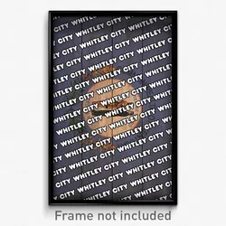 Whitley City Kentucky Poster (KY City Souvenir 11x17 Town Print)