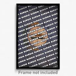 Burgin Kentucky Poster (KY City Souvenir 11x17 Town Print)