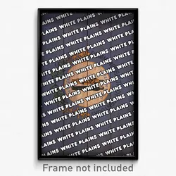 White Plains Kentucky Poster (KY City Souvenir 11x17 Town Print)