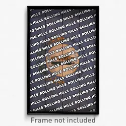 Rolling Hills Kentucky Poster (KY City Souvenir 11x17 Town Print)