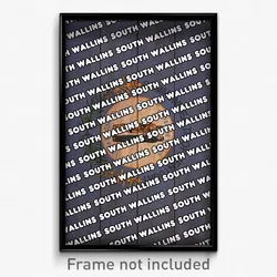 South Wallins Kentucky Poster (KY City Souvenir 11x17 Town Print)