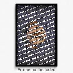 Meadow Vale Kentucky Poster (KY City Souvenir 11x17 Town Print)
