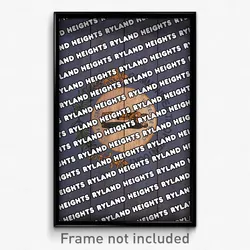 Ryland Heights Kentucky Poster (KY City Souvenir 11x17 Town Print)