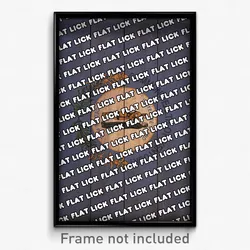 Flat Lick Kentucky Poster (KY City Souvenir 11x17 Town Print)