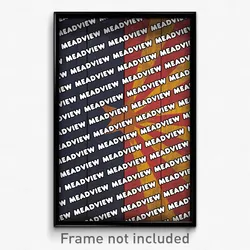 Meadview Arizona Poster (AZ City Souvenir 11x17 Town Print)