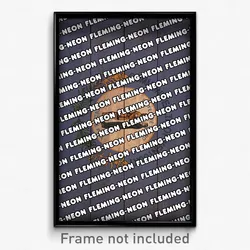 Fleming-Neon Kentucky Poster (KY City Souvenir 11x17 Town Print)