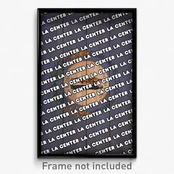 La Center Kentucky Poster (KY City Souvenir 11x17 Town Print)