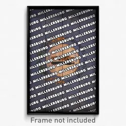 Millersburg Kentucky Poster (KY City Souvenir 11x17 Town Print)