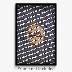 Woodlawn Park Kentucky Poster (KY City Souvenir 11x17 Town Print)