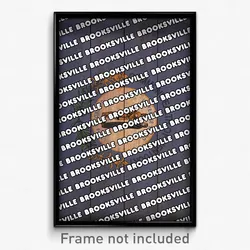 Brooksville Kentucky Poster (KY City Souvenir 11x17 Town Print)