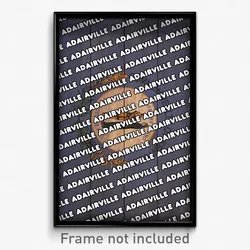 Adairville Kentucky Poster (KY City Souvenir 11x17 Town Print)