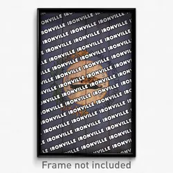 Ironville Kentucky Poster (KY City Souvenir 11x17 Town Print)
