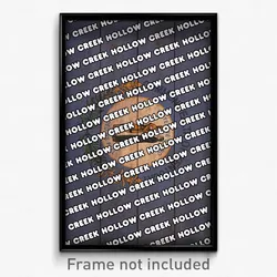 Hollow Creek Kentucky Poster (KY City Souvenir 11x17 Town Print)