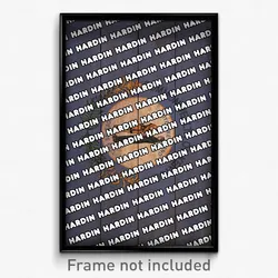 Hardin Kentucky Poster (KY City Souvenir 11x17 Town Print)